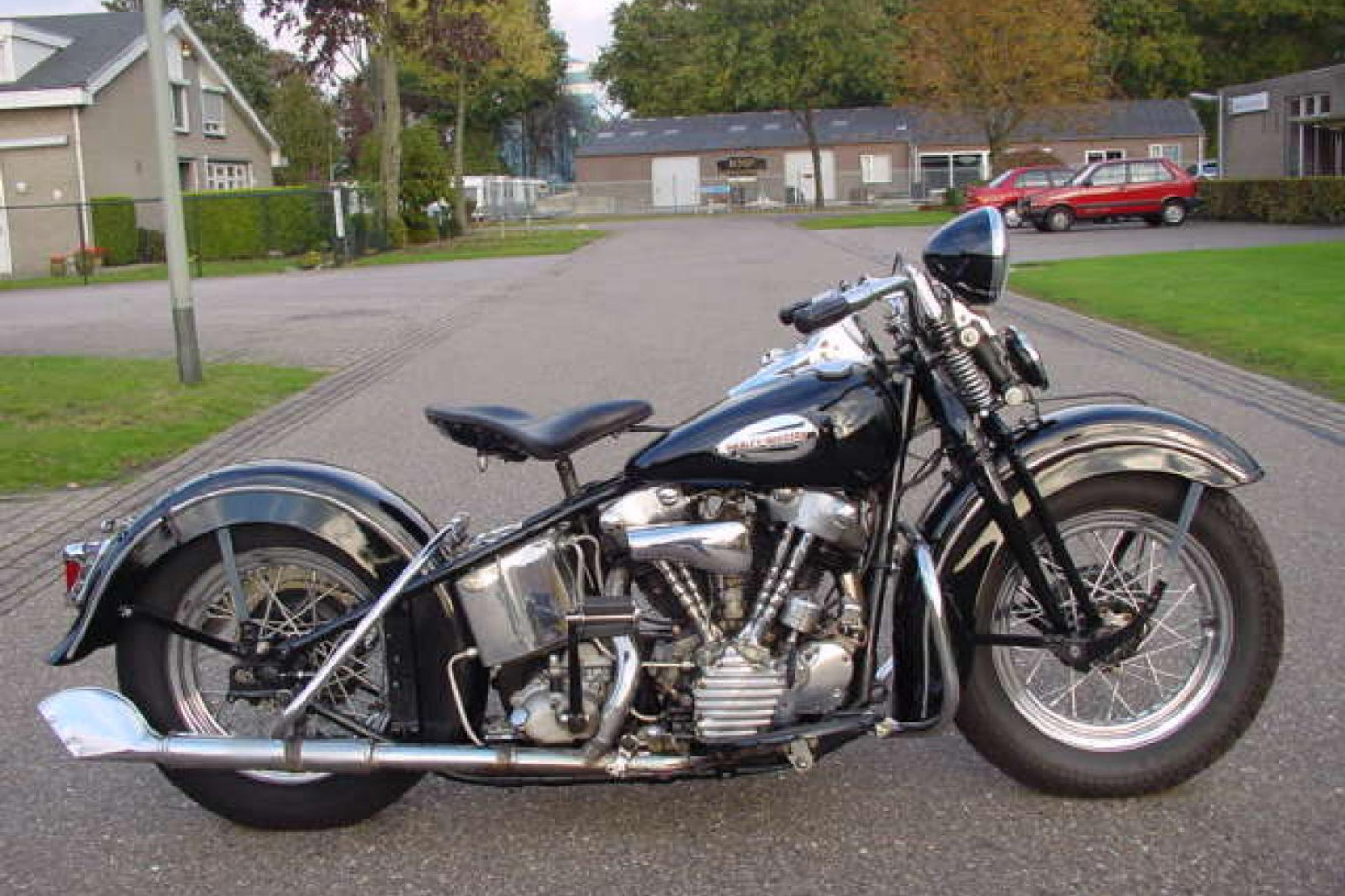 1947 Harley Knucklehead Chopper