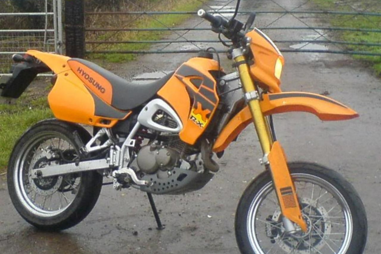 Hyosung эндуро 125