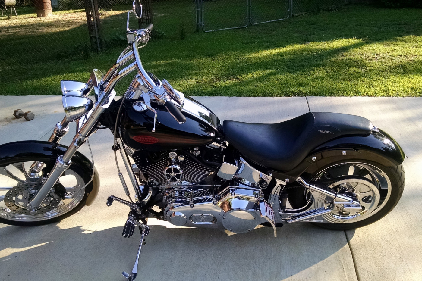 Harley Davidson Softail Custom Paint