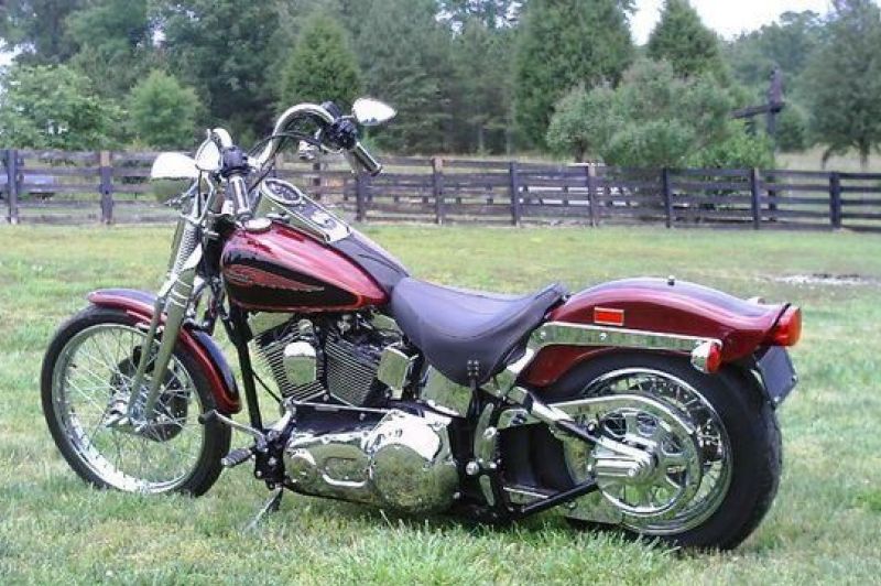 Харлей Дэвидсон мото FXSTS Softail Springer