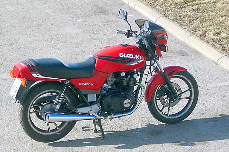 Suzuki gs deals 450