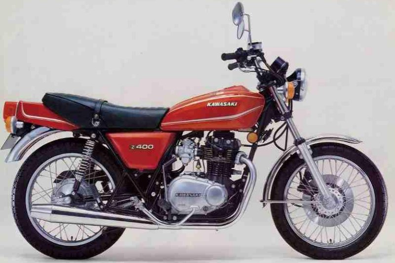 Bonde formel nitrogen Kawasaki Z 400, 1977 Motorcycles - Photos, Video, Specs, Reviews | Bike.Net