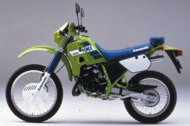 Kawasaki KMX 200, 1989 Motorcycles - Photos, Video, Specs, Reviews