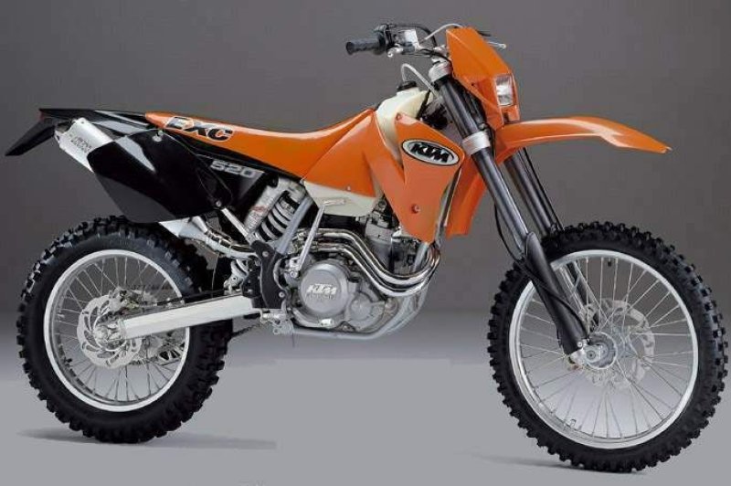 KTM 520 EXC Racing Motorcycles - Photos, Video, Specs, Reviews