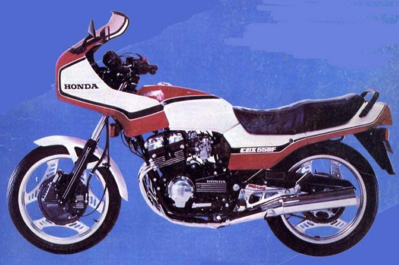 Honda CBX 550 F (reduced effect), 1983 Motorcycles - Photos, Video