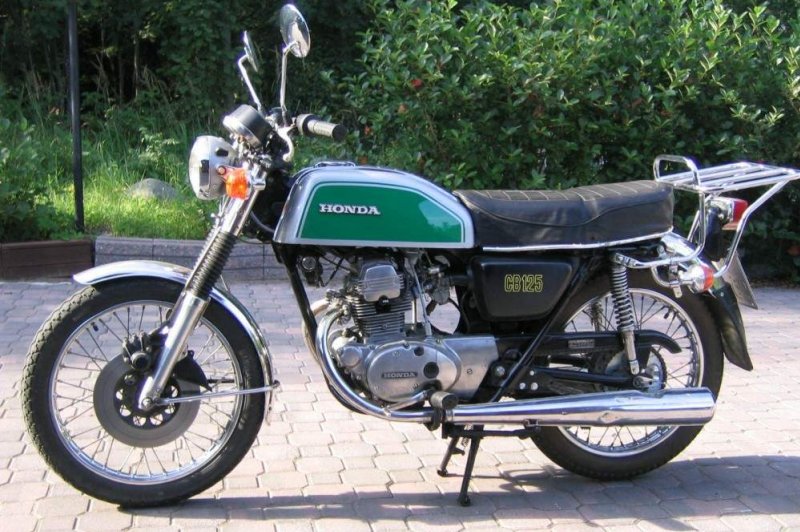 Honda CB 125 disc, 1976 Motorcycles - Photos, Video, Specs