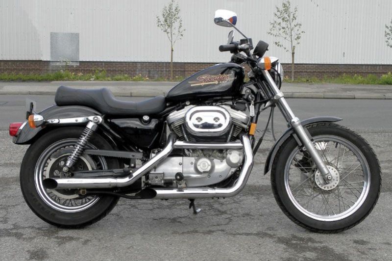 videos harley davidson sportster 883