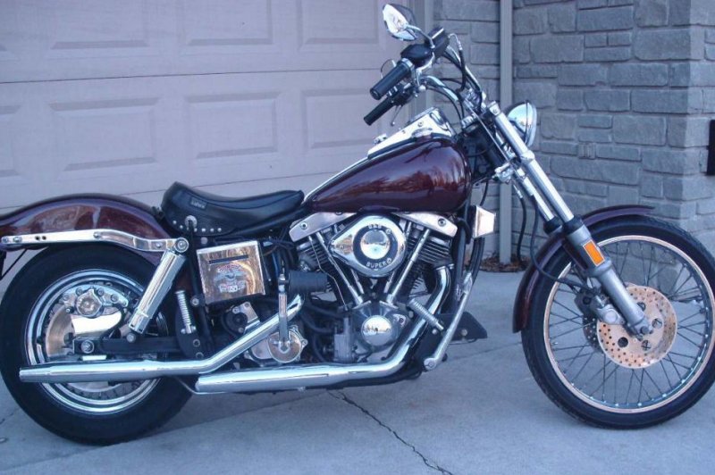 Harley-Davidson FXWG 1340 Wide Glide, 1981 Motorcycles - Photos