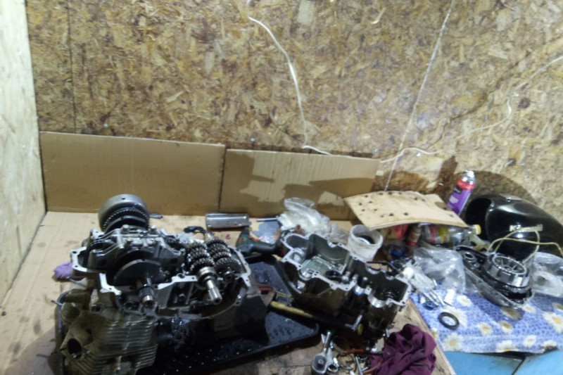 ремонт своего байка своими руками