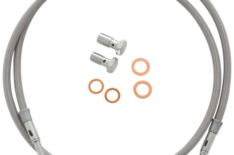 Как правильно установить тормозные шланги на мотоцикл Harley-Davidson?