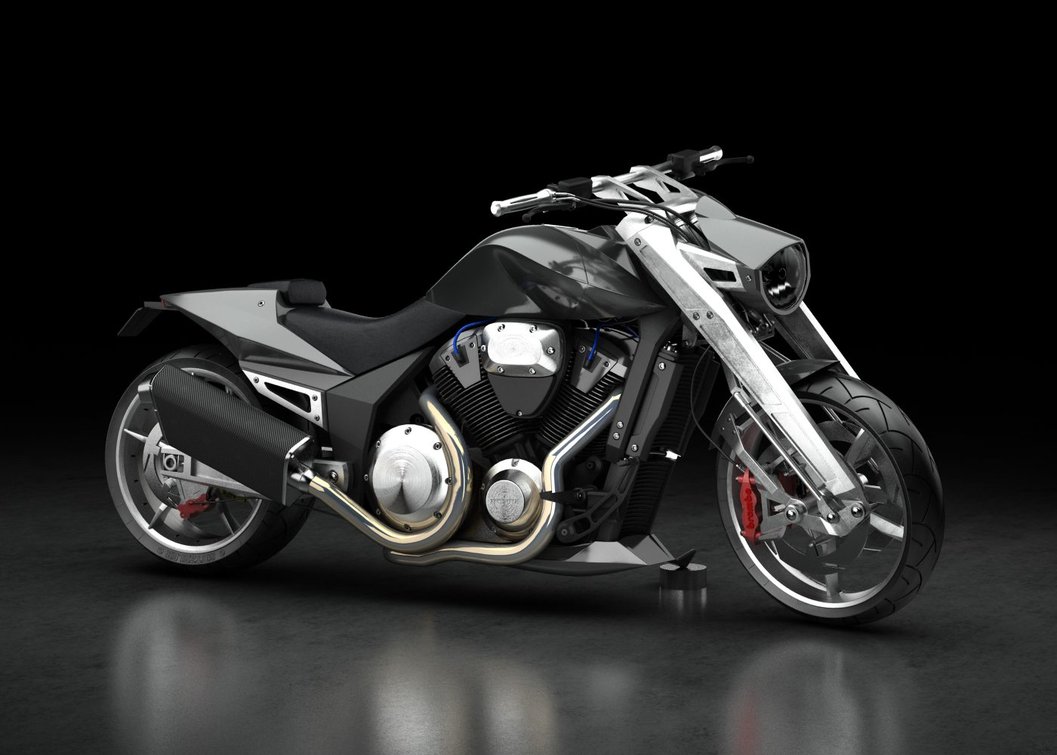 Fast cruiser motorcycles