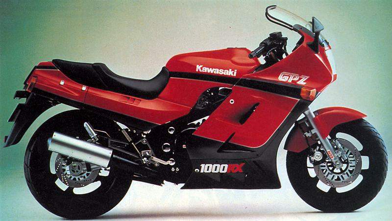 GPZ 1000 RX (reduced effect), 1987