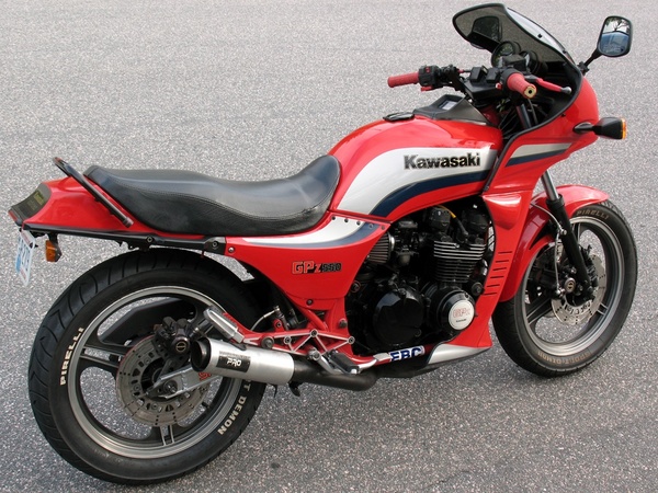 GPZ 550 (reduced effect), 1988