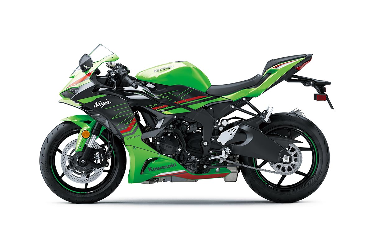 Спортивный мотоцикл Кавасаки ниндзя zx6r