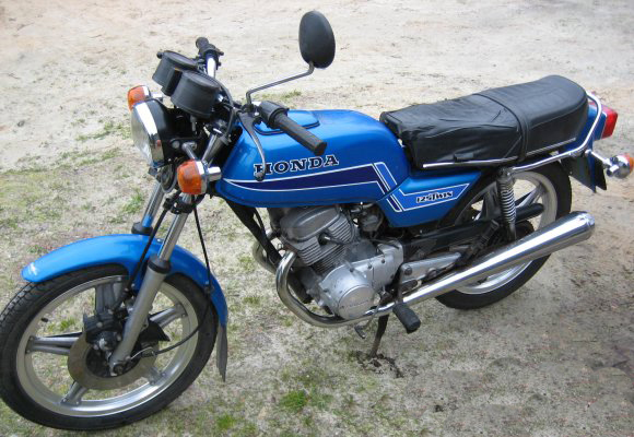 CB 125 T 2 (reduced effect), 1986