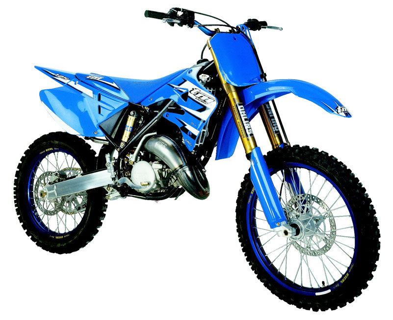 Motocross 2 cylinder 2 stroke