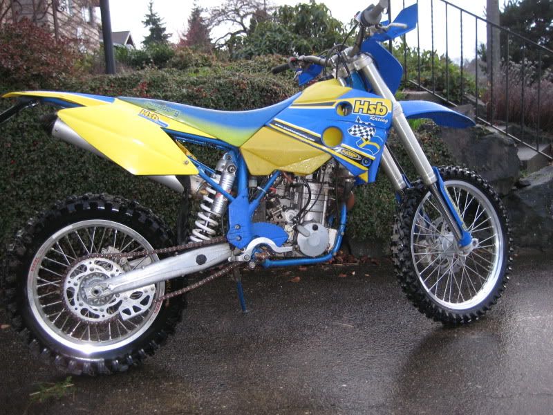 Husaberg te 125 подрамник