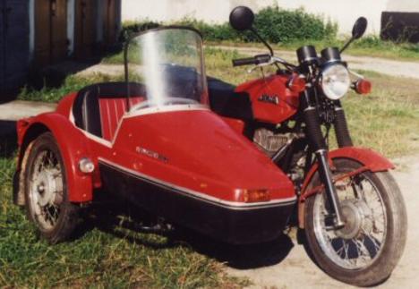 350 TS (with sidecar), 1990