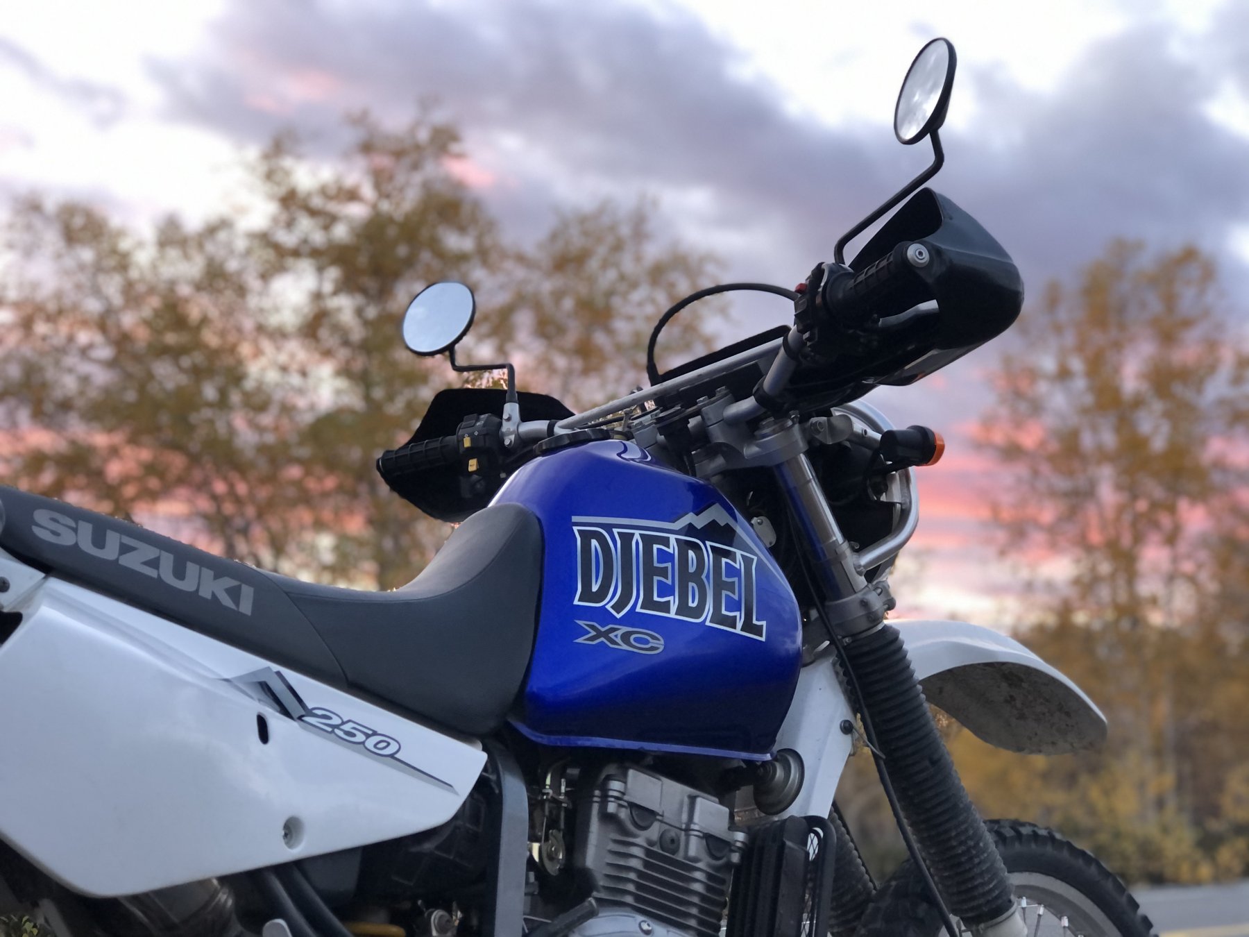 Suzuki djebel 250 вес