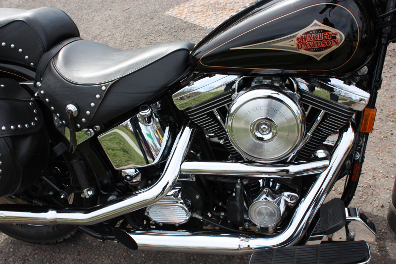 Мотоцикл Harley Davidson Softail Custom Evolution: история создания и особенности