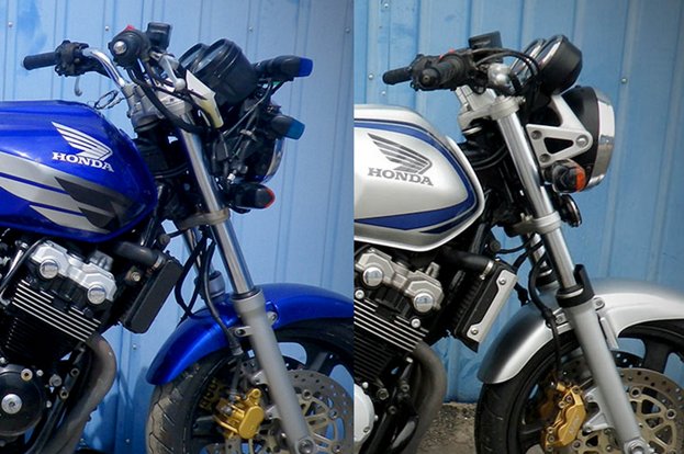 Cb400 спицованный