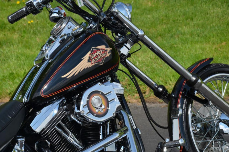 Мотоцикл Harley Davidson Softail Custom Evolution: история создания и особенности