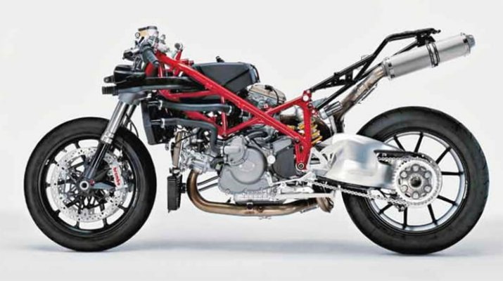 Спортбайк Ducati 1098 — особенности модели и оснащение
