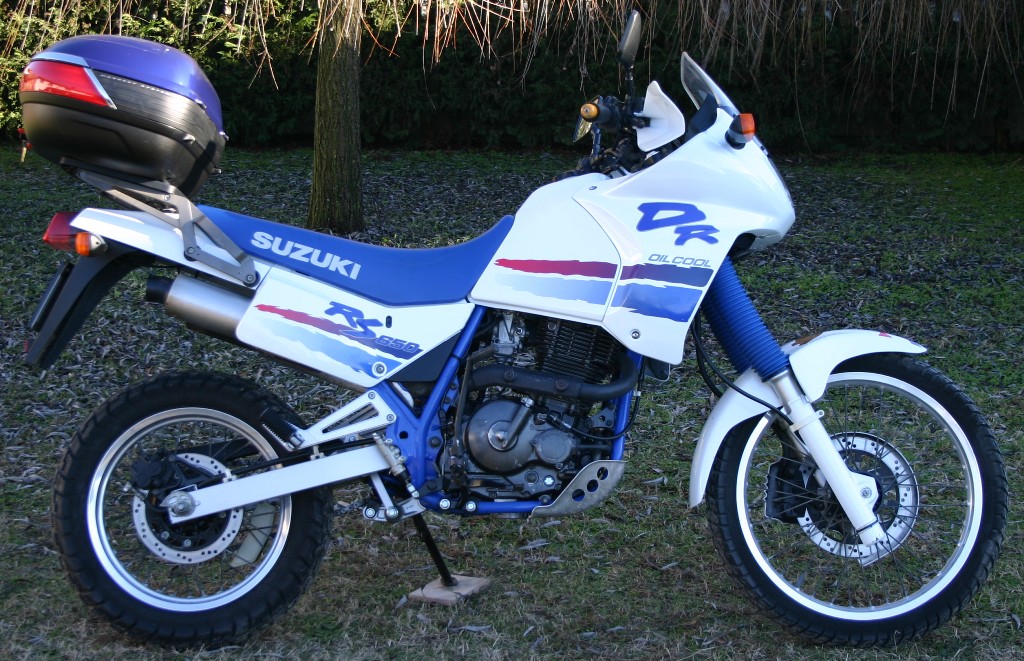 DR 650 RS (reduced effect), 1990