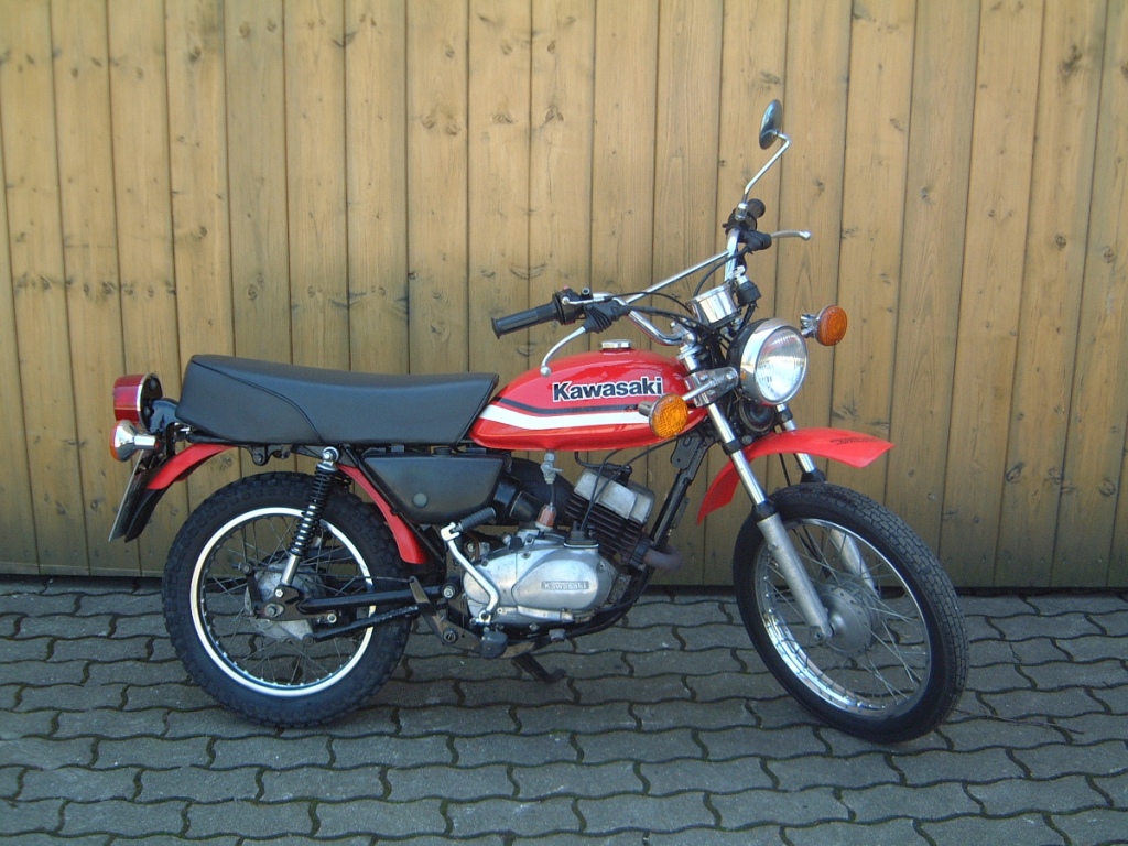 1978 Kawasaki KM 100 specifications and pictures