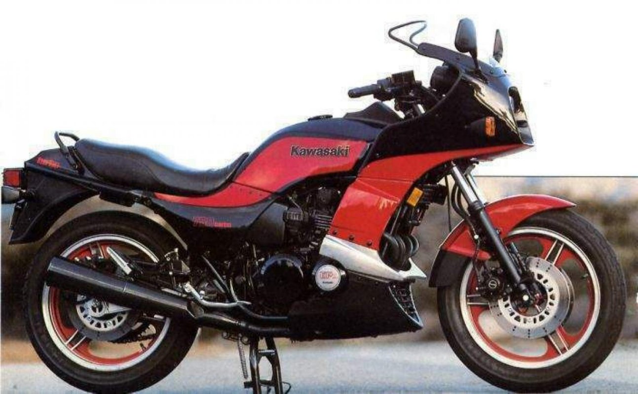 GPZ 550 (reduced effect), 1987