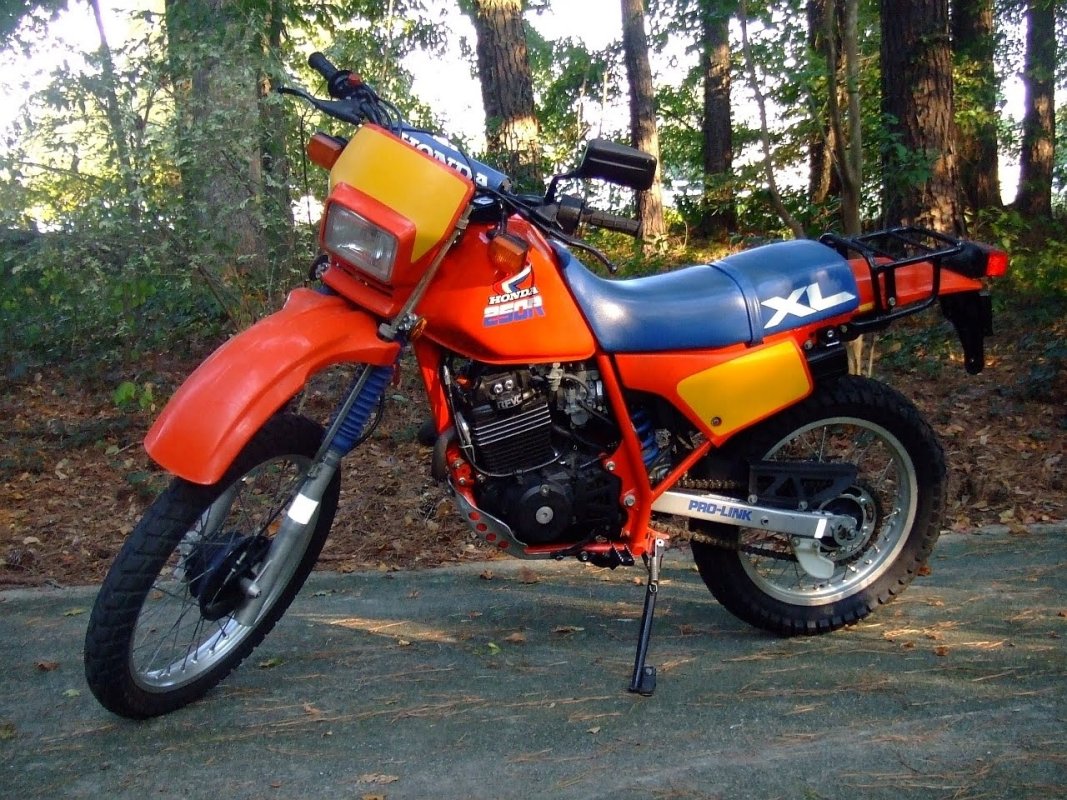 XL 250 R (reduced effect), 1986