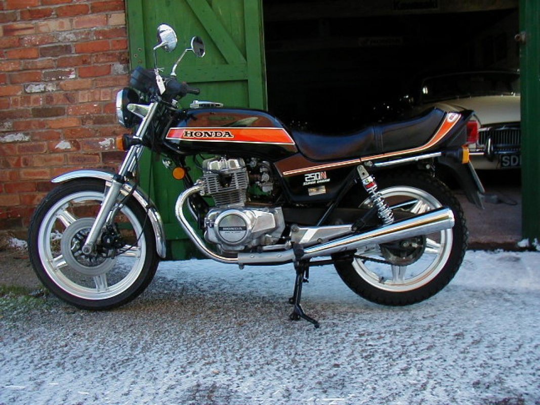 CB 250 N (reduced effect), 1981