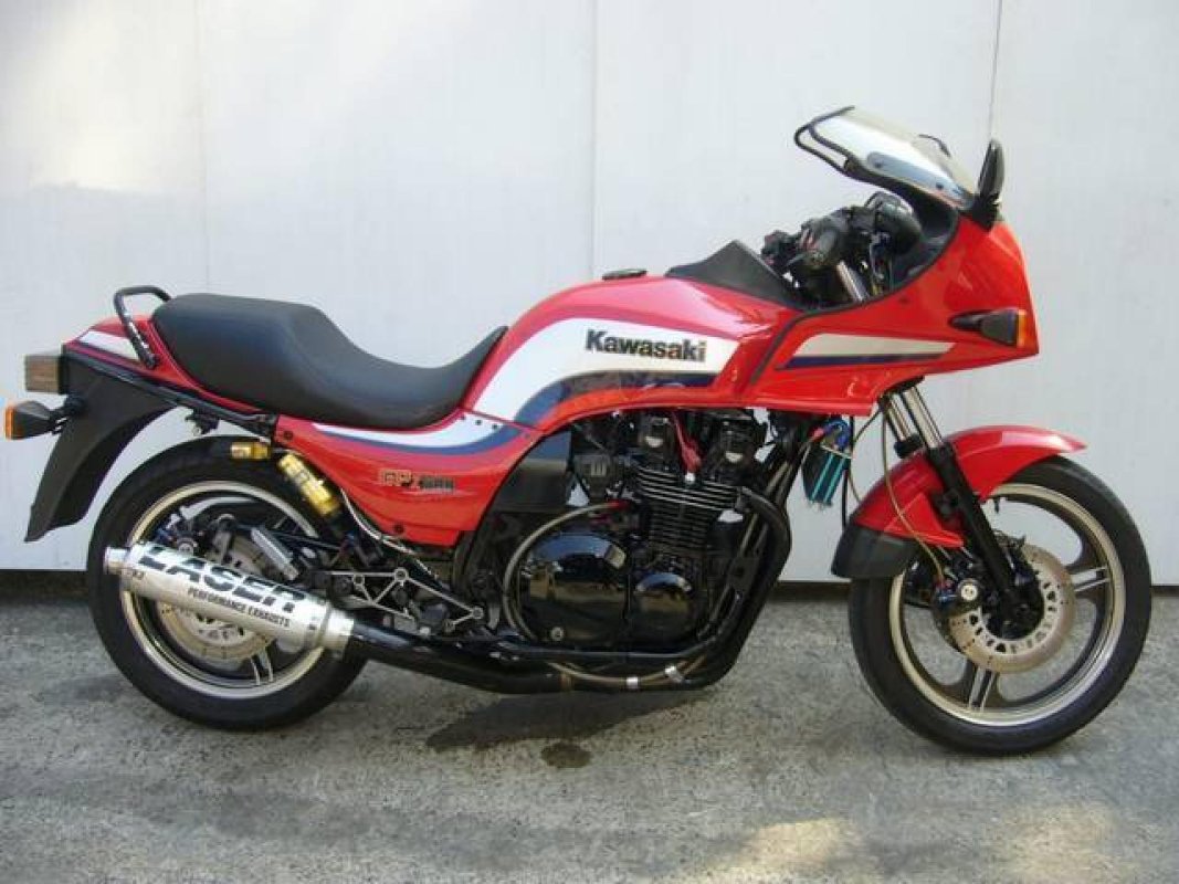 GPZ 1100 (reduced effect), 1986