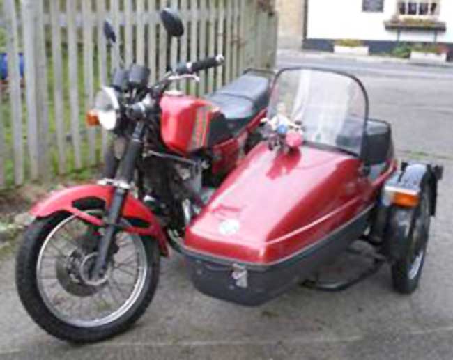 350 TS (with sidecar), 1992