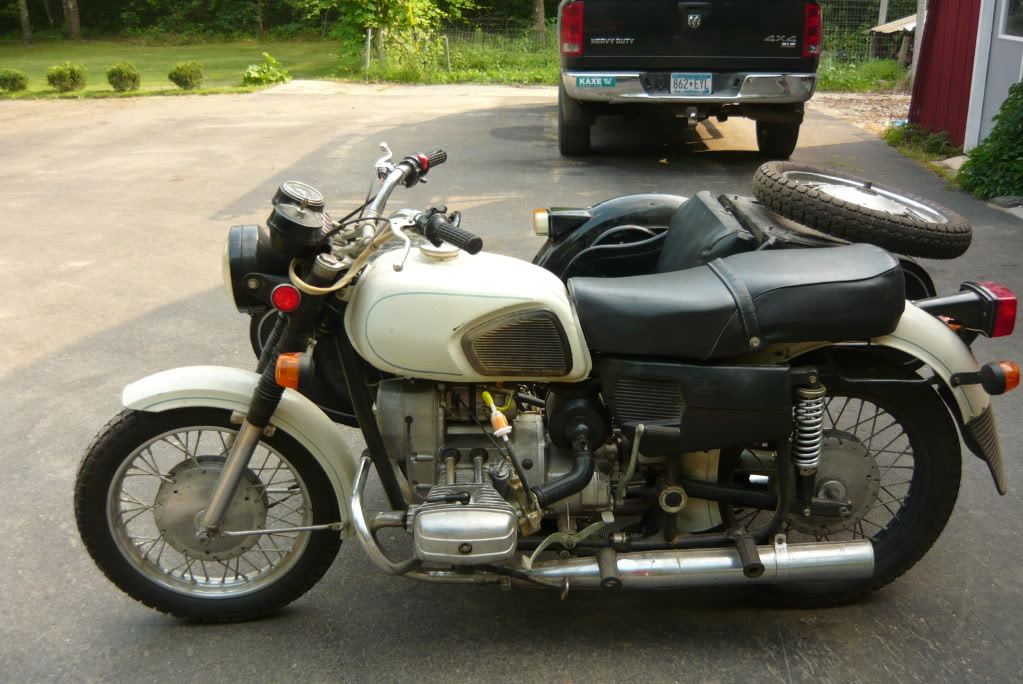 MT 11 (with sidecar), 1987