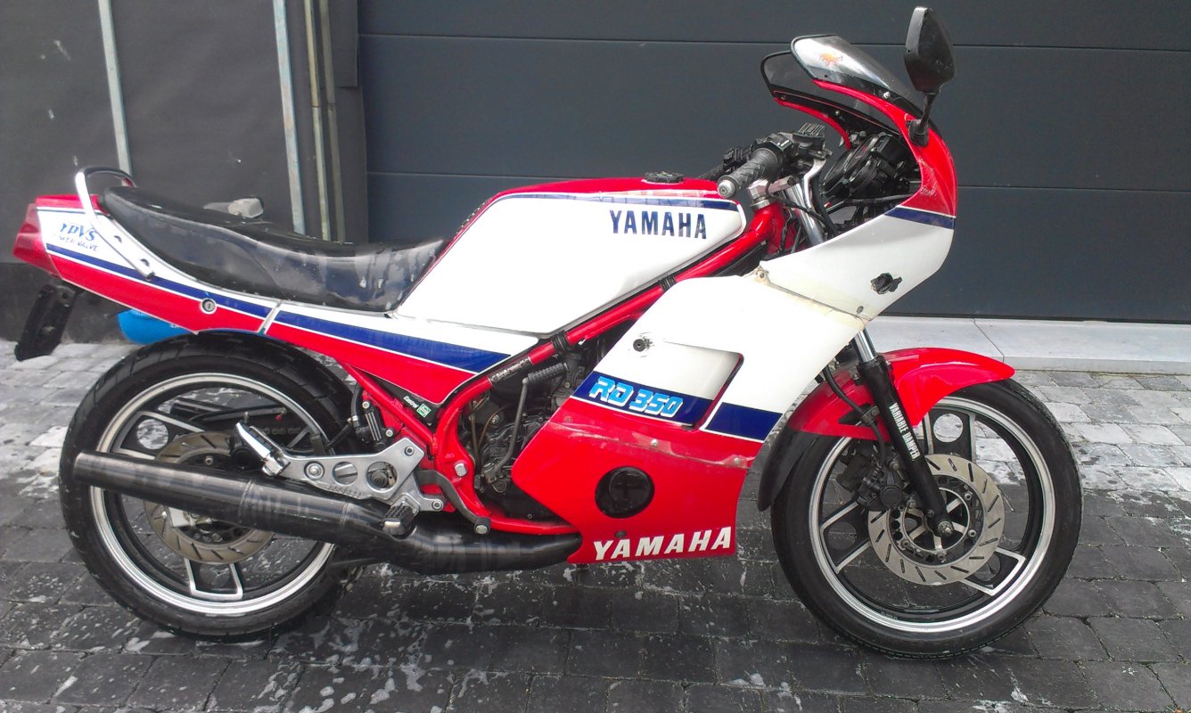 RD 350 F (reduced effect), 1989