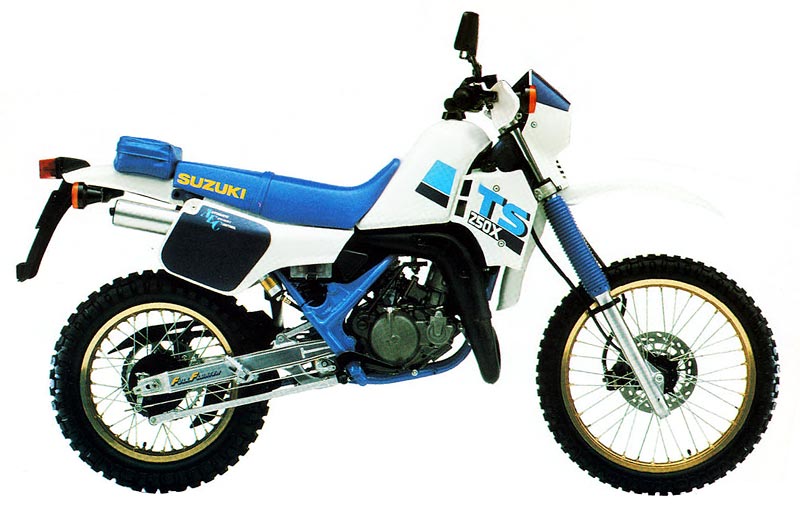 TS 250 X, 1988