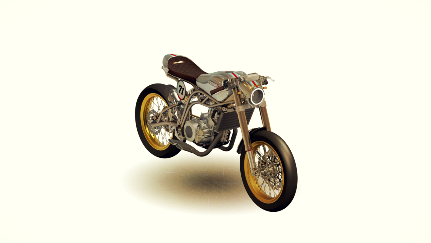 Spitfire Cafe Racer, 2018