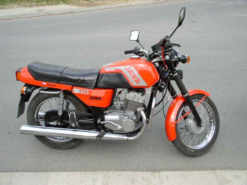 350 TS (with sidecar), 1987