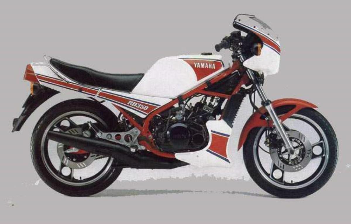 RD 350 LC YPVS (reduced effect), 1983