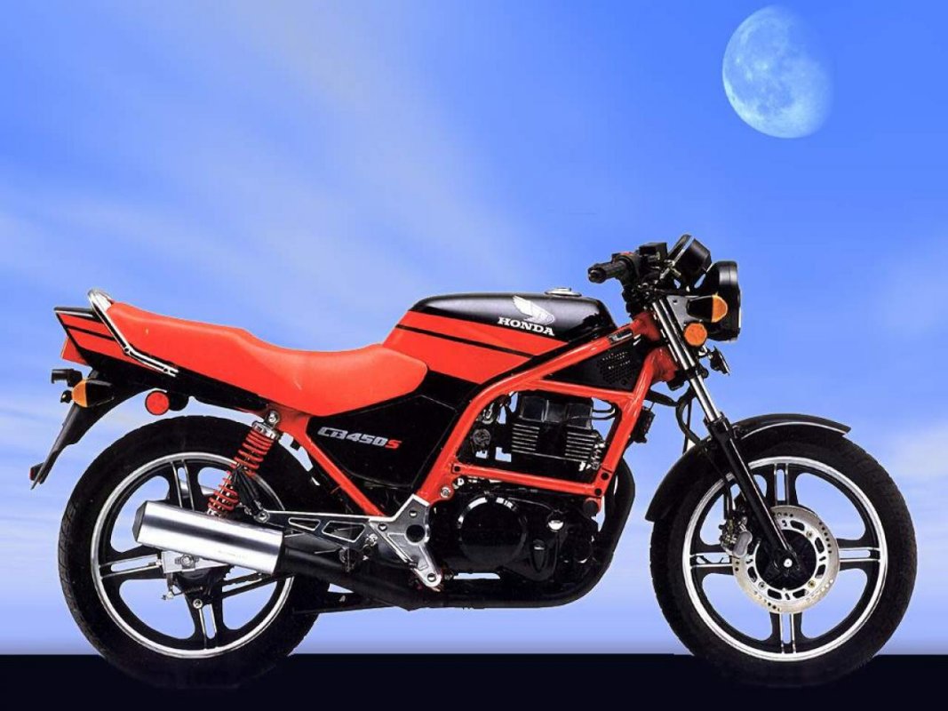CB 450 S (reduced effect), 1987