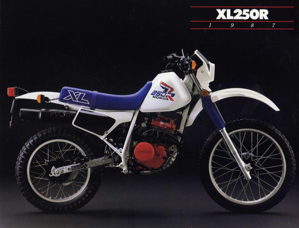 XL 250 R, 1987